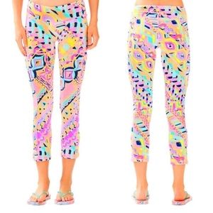 Lilly Pulitzer Luxletic UPF 50+ Weekender Cropped Leggings